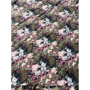 Atelier Martex Duvet Enchante Purple Floral Ruffle Queen Iris Rose Romantic Flaw